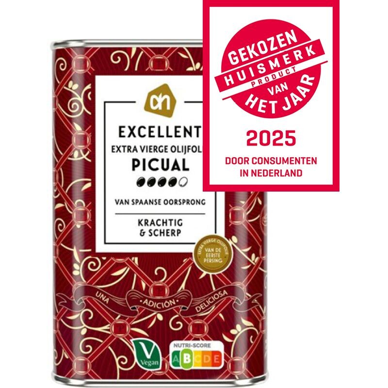 Een afbeelding van AH Excellent Extra vierge olijfolie picual