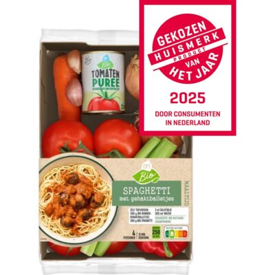 pdp-image-AH Biologisch Spaghetti gehaktballetjes verspakket