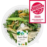 Een afbeelding van AH Terra Plantaardig stoommaaltijd gyoza bowl