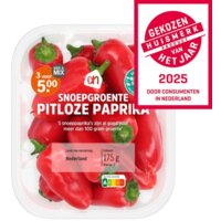 Een afbeelding van AH Snoepgroente pitloze paprika rood