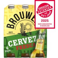 Een afbeelding van Brouwers Cerveza fresca 6-pack
