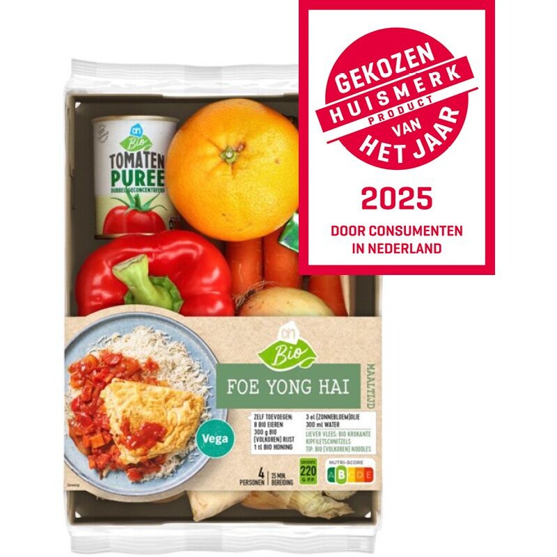 Een afbeelding van AH Biologisch Foe yong hai verspakket