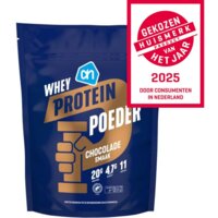 Een afbeelding van AH Whey protein shake chocolade