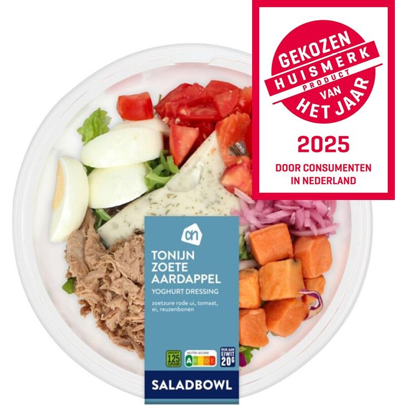 Een afbeelding van AH Saladbowl tonijn