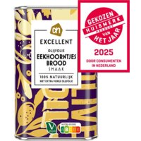 Een afbeelding van AH Excellent Olijfolie eekhoorntjesbrood smaak