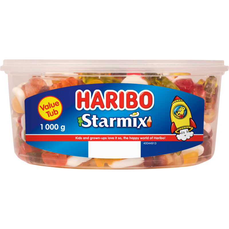 Een afbeelding van Haribo Starmix value tub