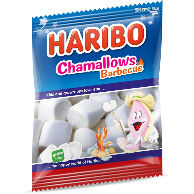 Een afbeelding van Haribo Chamallows barbecue