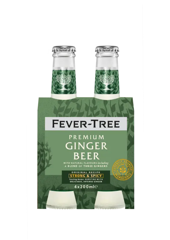 Fever-Tree Ginger beer 4-pack