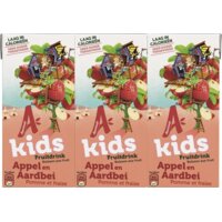 Een afbeelding van Appelsientje Kids fruitdrink appel en aardbei 6-pack