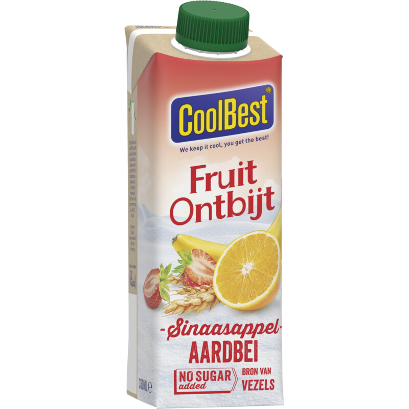 Een afbeelding van CoolBest Fruitontbijt sinaasappel aardbei