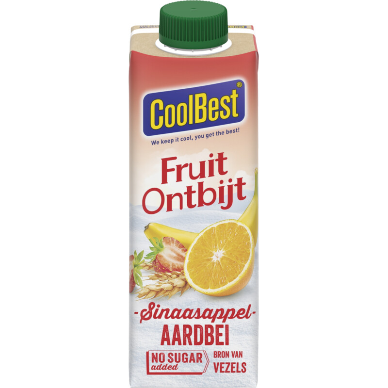 Een afbeelding van CoolBest Fruitontbijt sinaasappel aardbei