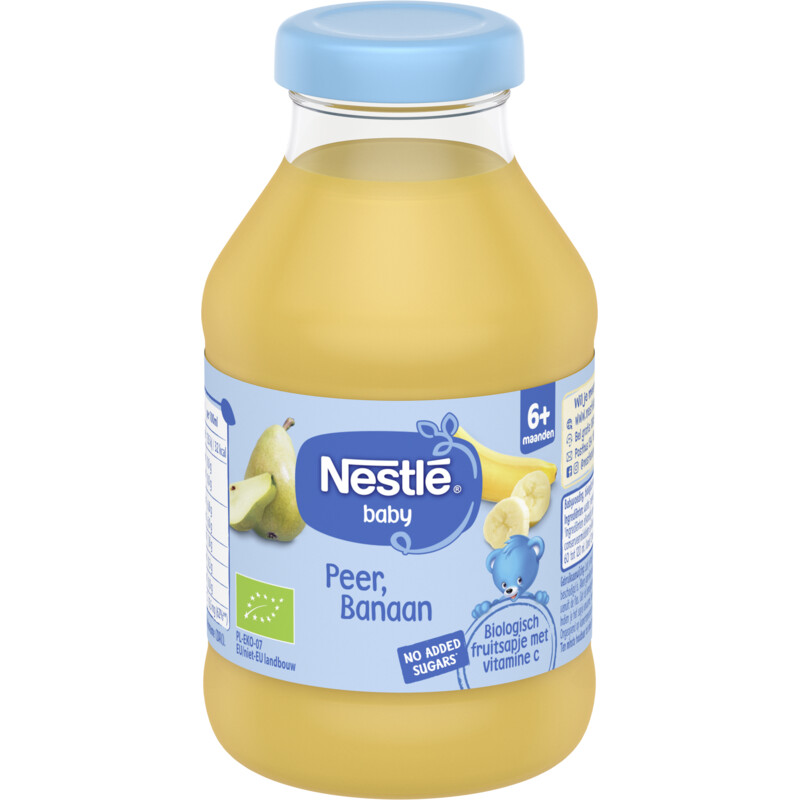Een afbeelding van Nestlé Babysap peer banaan 6m+