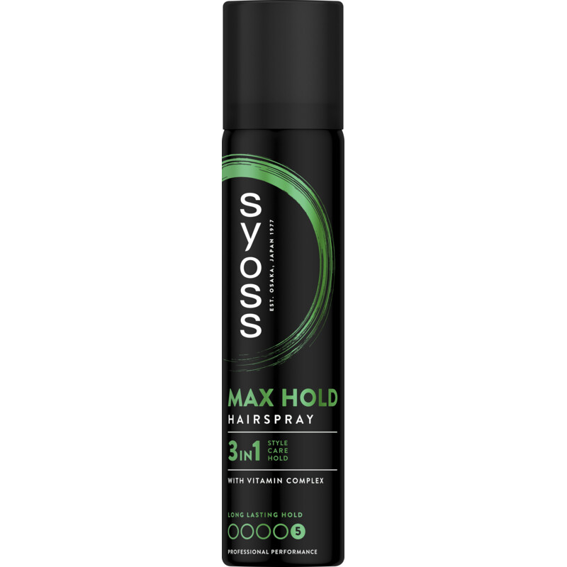 Een afbeelding van Syoss Styling hairspray max hold