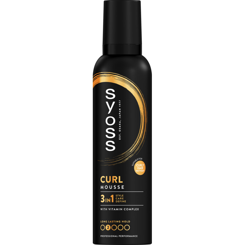 Een afbeelding van Syoss Styling-mousse curl control
