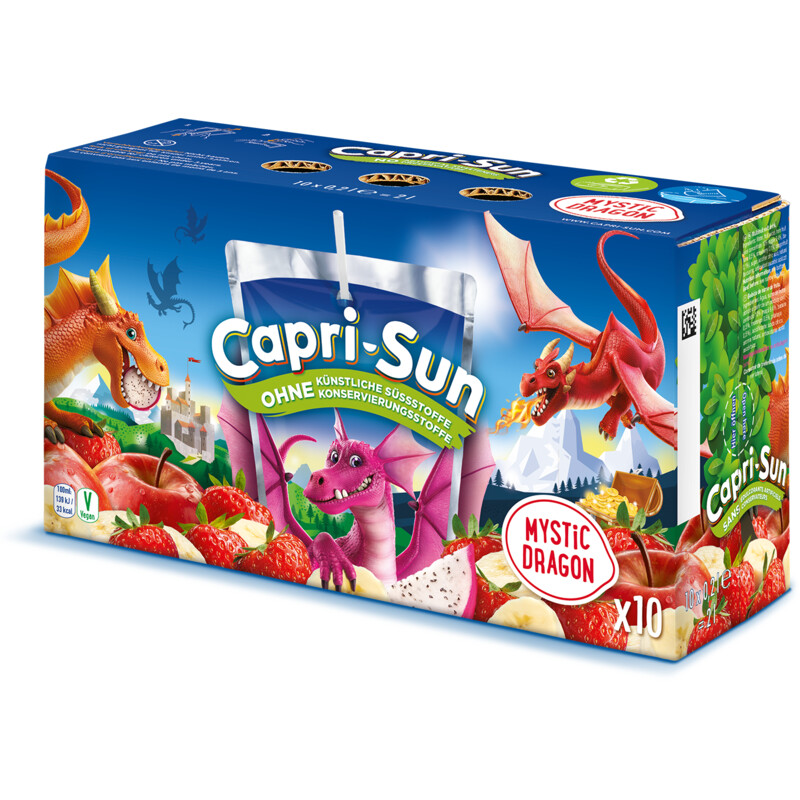 Een afbeelding van Capri-Sun Mystic dragon 10-pack bel