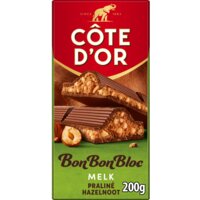 Een afbeelding van Côte d'Or Bonbonbloc melk praline hazelnoot