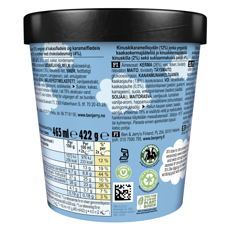 Een afbeelding van Ben & Jerry's Karamel sutra