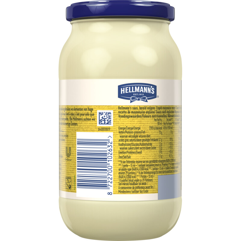 Een afbeelding van Hellmann's Real mayonaise