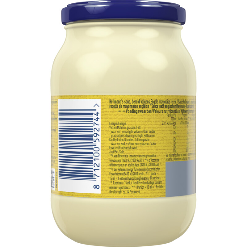 Een afbeelding van Hellmann's Mayonaise real
