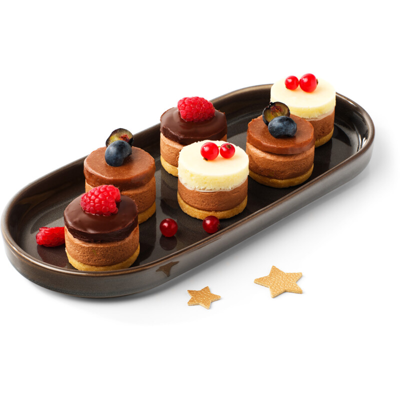 Een afbeelding van AH Excellent Mini cheesecake chocolade