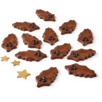 Een afbeelding van AH Excellent Terra hulstblaadjes krokante hazelnoot