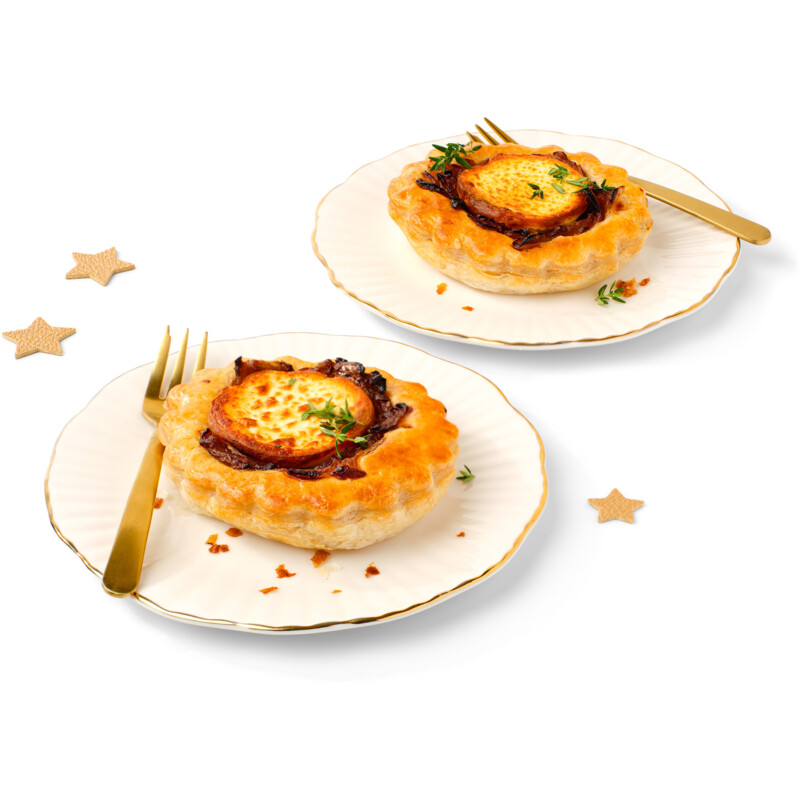 Een afbeelding van AH Excellent Geitenkaas bladerdeeg taartje