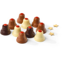 Een afbeelding van AH Excellent Gevulde klokjes crispy praliné