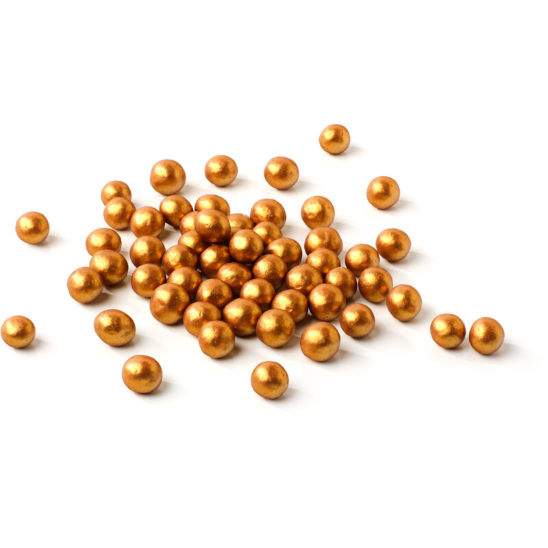 Een afbeelding van AH Excellent Crunch parels goud