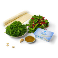 Een afbeelding van AH Excellent Gesneden verspakket mini kerstkrans zalm