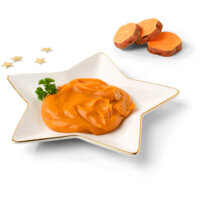 Een afbeelding van AH Excellent Zoete aardappelpuree gerookte paprika