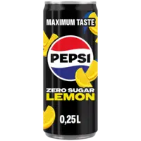 Pepsi Zero sugar lemon