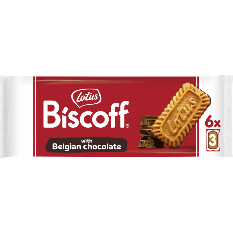 Een afbeelding van Lotus Biscoff Speculoos Belgian chocolate
