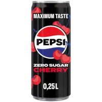 Pepsi Zero sugar cherry