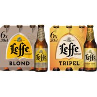 Een afbeelding van Leffe Blond en Tripel bier pakket