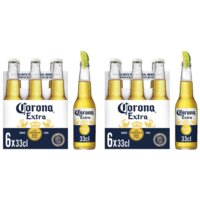 Een afbeelding van Corona Extra Pils Half Bier Krat pakket