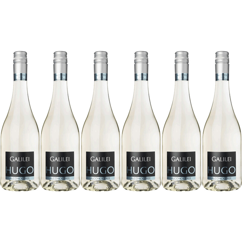 Een afbeelding van Galilei Hugo 0% 6-pack