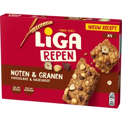 pdp-image-Liga Repen noten & granen chocolade hazelnoot