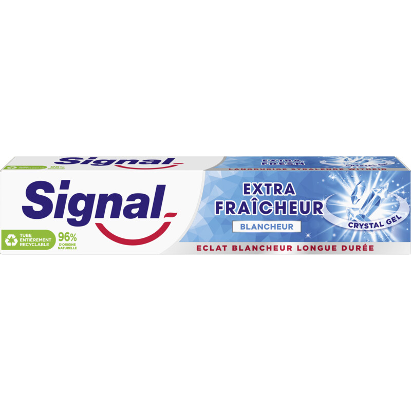 Een afbeelding van Signal Fris en wit crystal gel bel