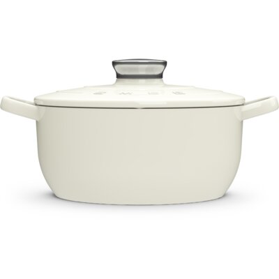 pdp-image-Smeg Gietijzeren braadpan crème 24cm