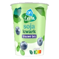 AH Terra Plantaardig soja kwark blauwe bes