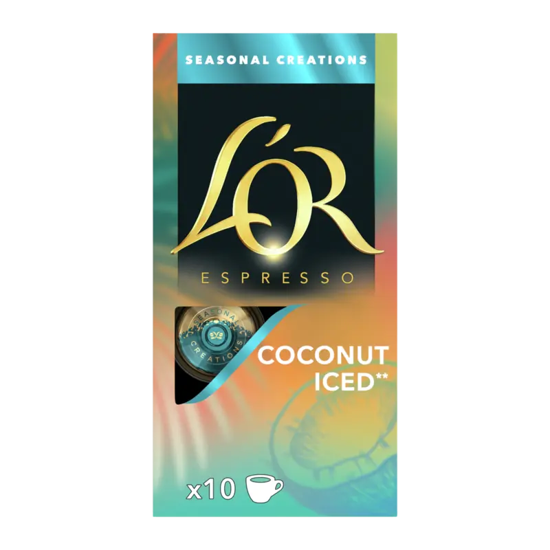 L'OR L'OR Espresso coconut iced capsules