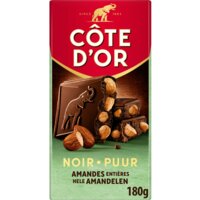 Een afbeelding van Côte d'Or Pure chocolade amandelen