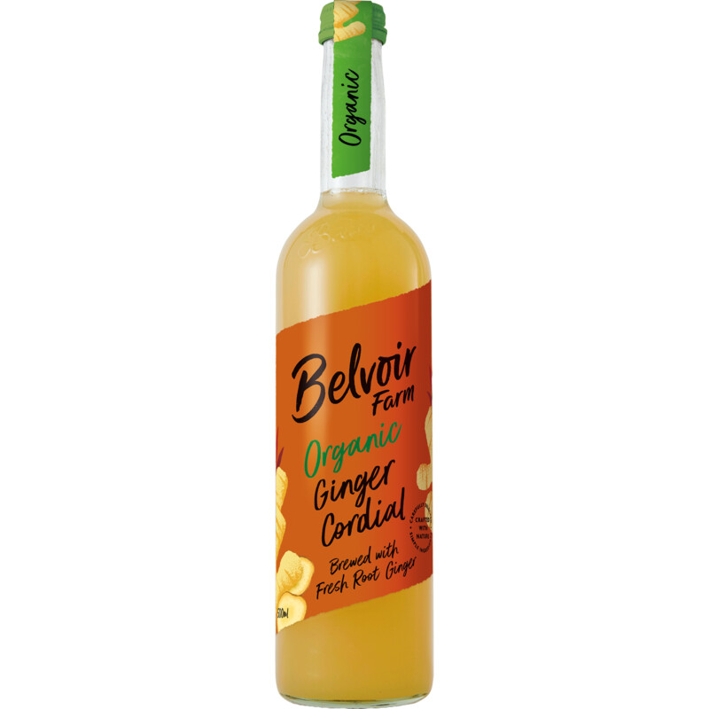 Een afbeelding van Belvoir Ginger cordial bio