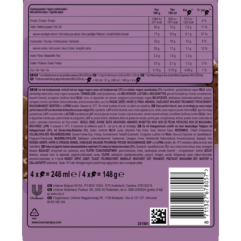 Een afbeelding van Ola Donut cocoa & cookies