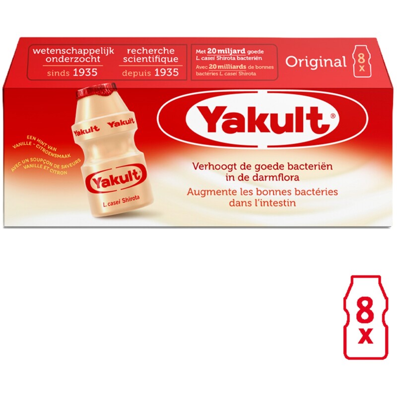 Een afbeelding van Yakult Original 8-pack
