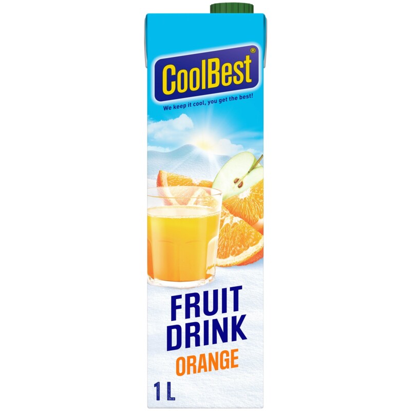Een afbeelding van CoolBest Fruit drink orange