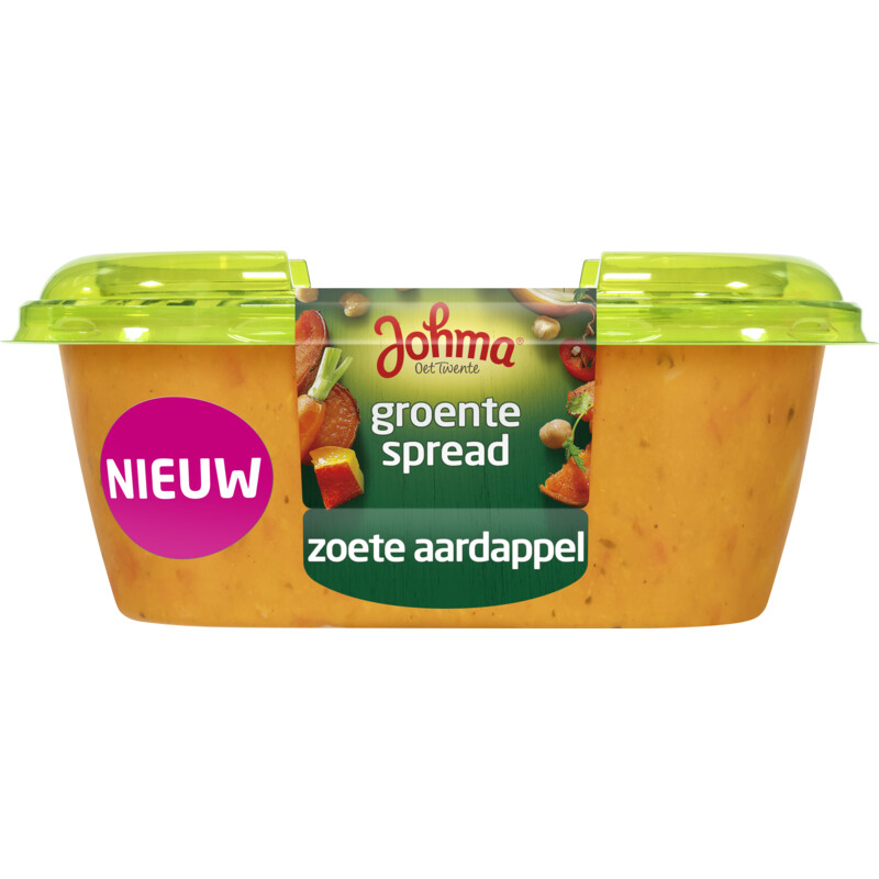 Een afbeelding van Johma Groentespread zoete aardappel