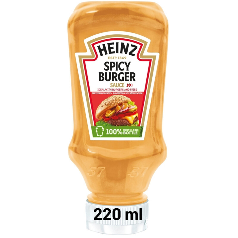 Een afbeelding van Heinz Spicy burger sauce