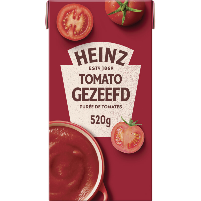 Een afbeelding van Heinz Tomaten gezeefd