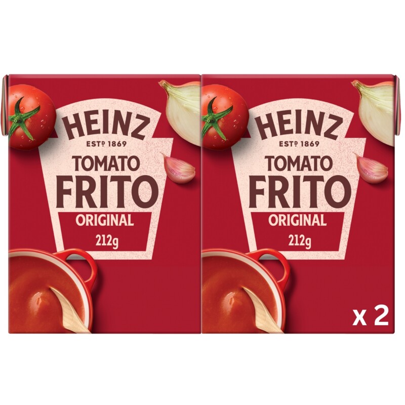 Een afbeelding van Heinz Tomato frito 2-pack